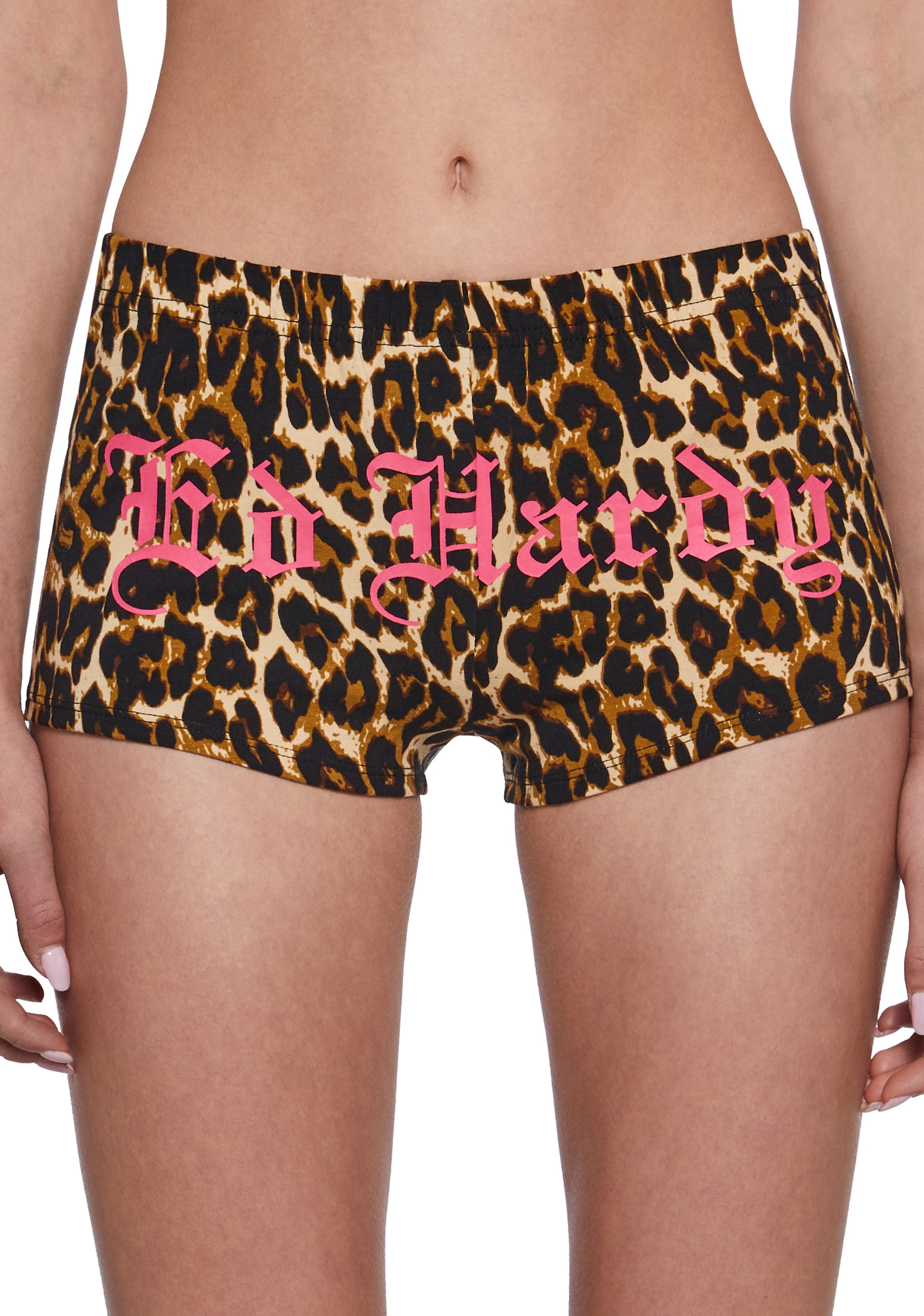 Leopard Booty Shorts - Image 5