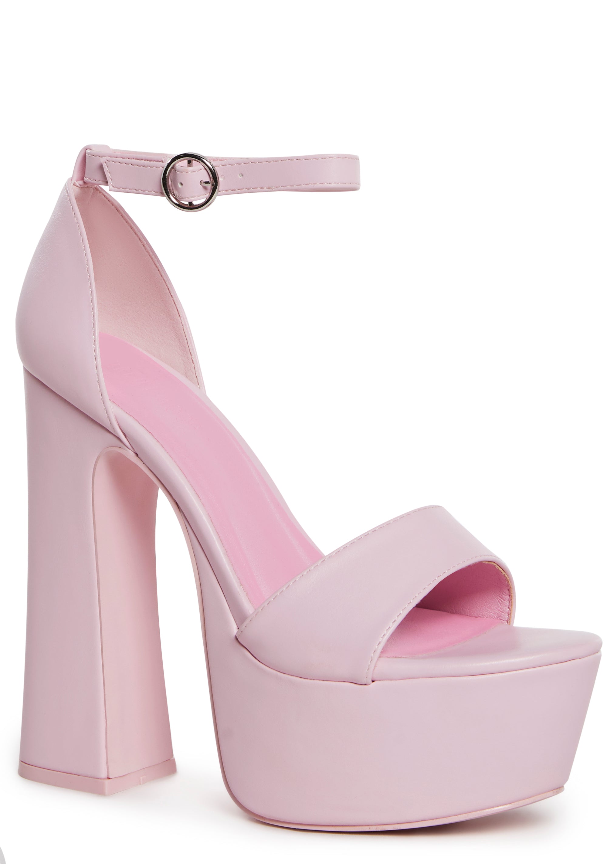 Alternative view of Holy Revelation Pure Platform Heels - Pink
