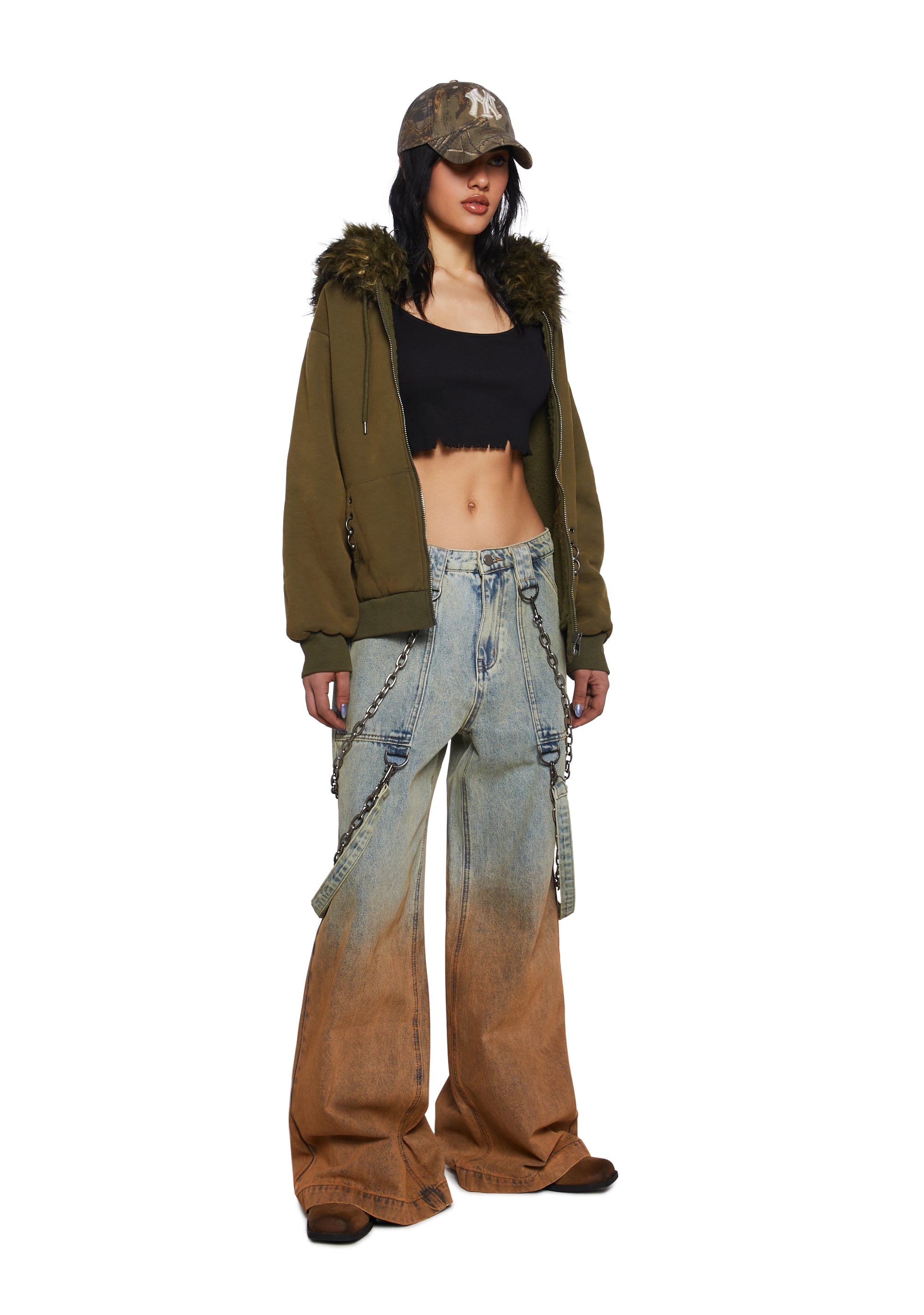 Alternative view of Angry Texts Denim Jeans