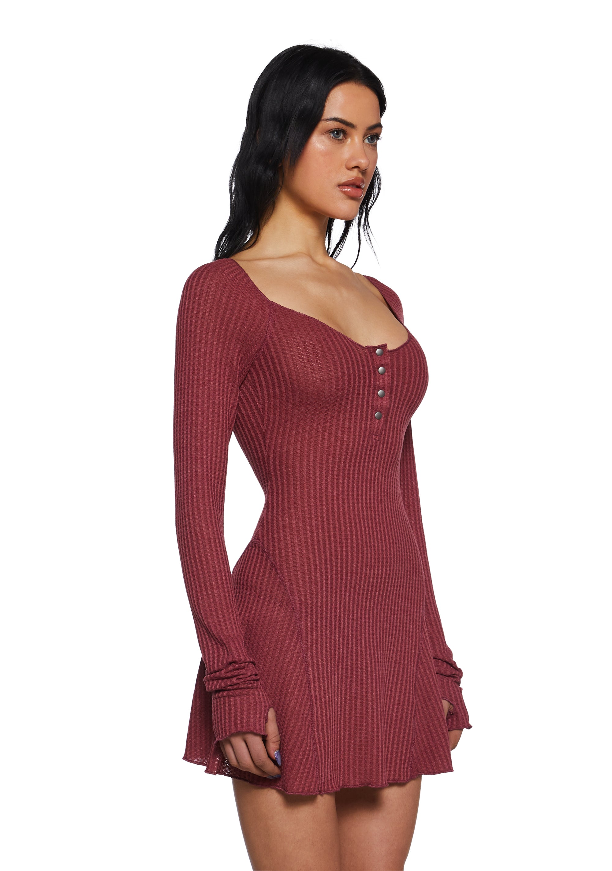 Text Me Back Mini Dress - Image 3