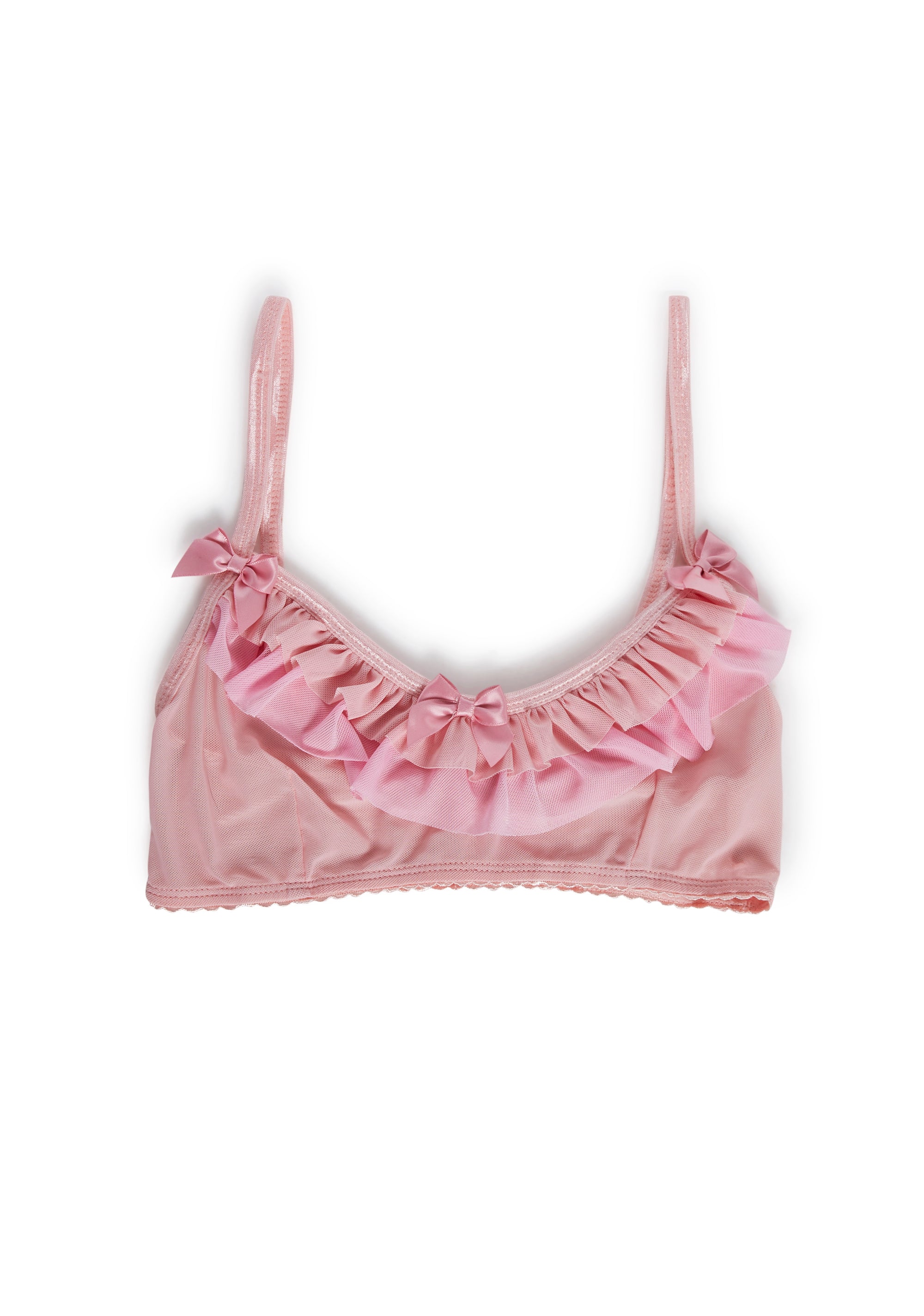 Love Strings Ruffled Bra - Image 6