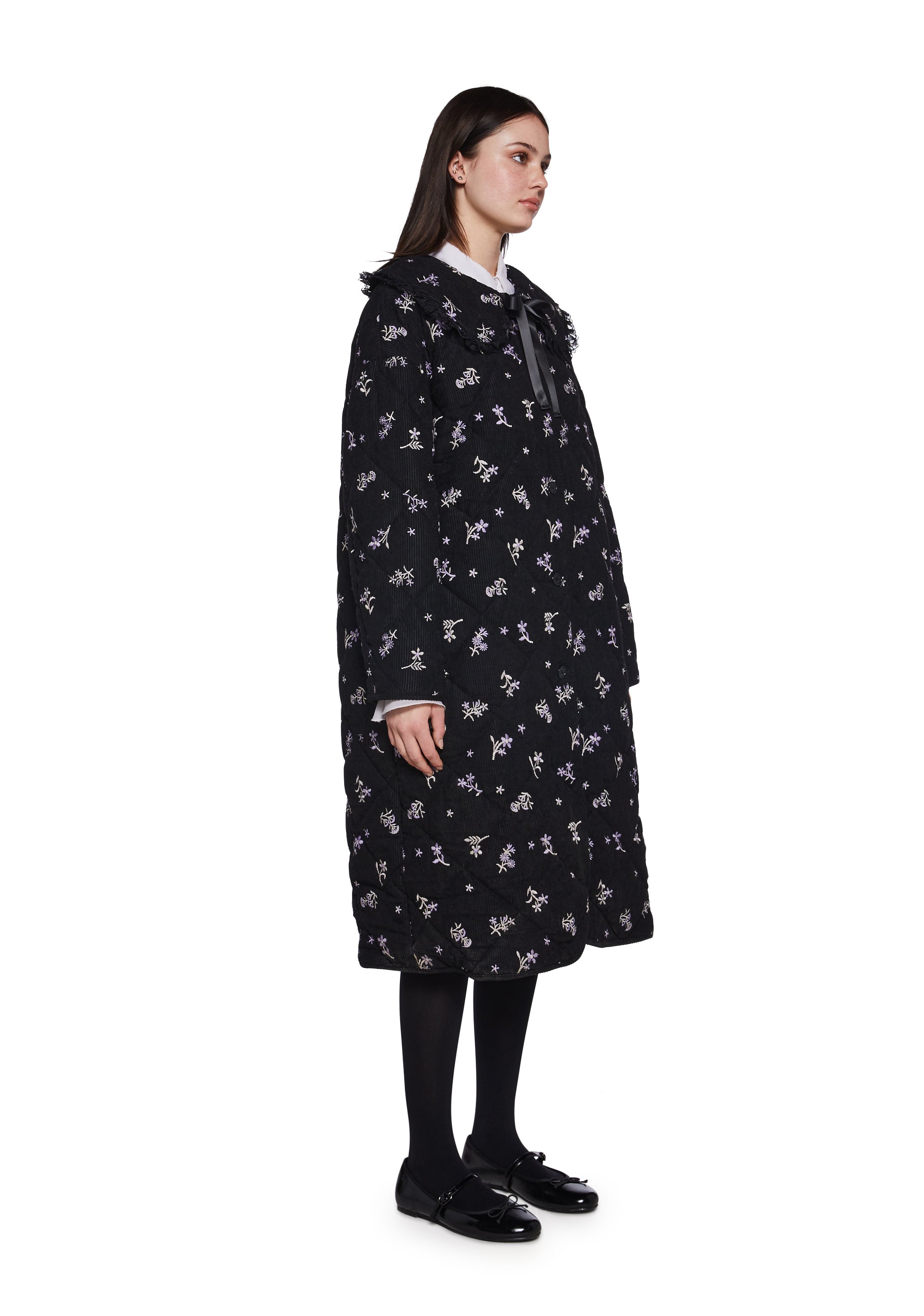 Fashionable Walk Maxi Coat - Image 3