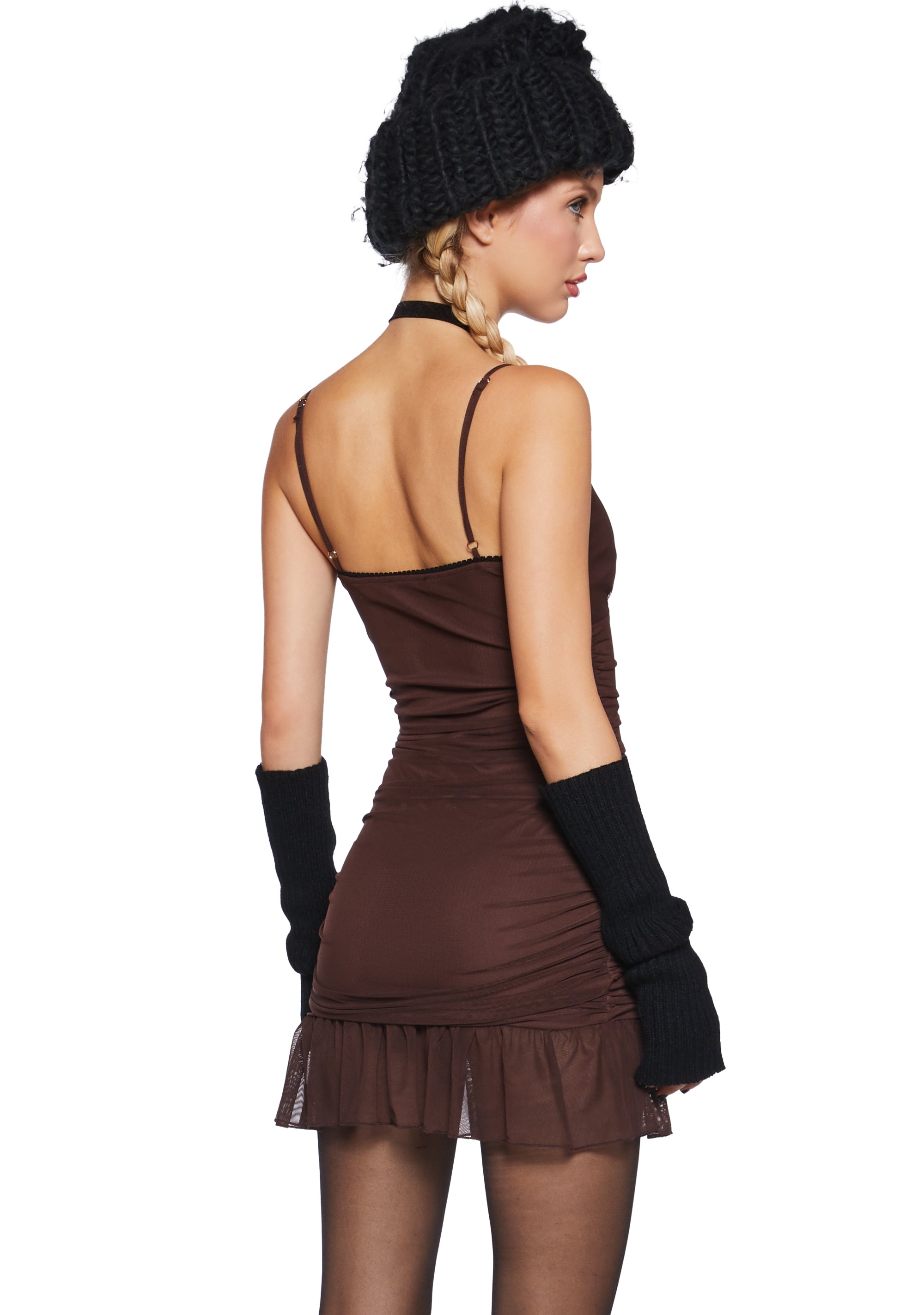 Lasting Thoughts Mini Dress - Image 4