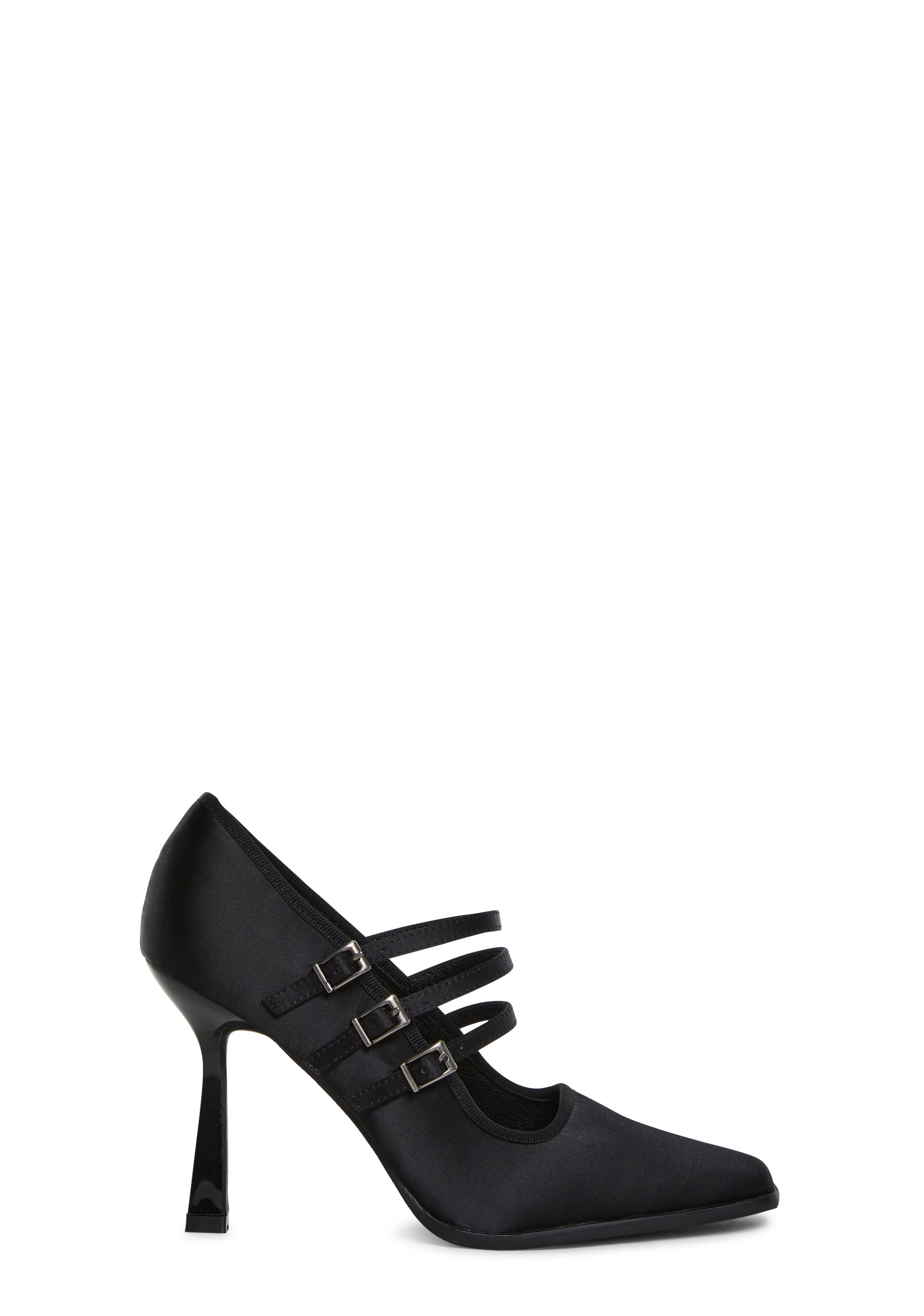 Triple Threat Pointed Toe Heels