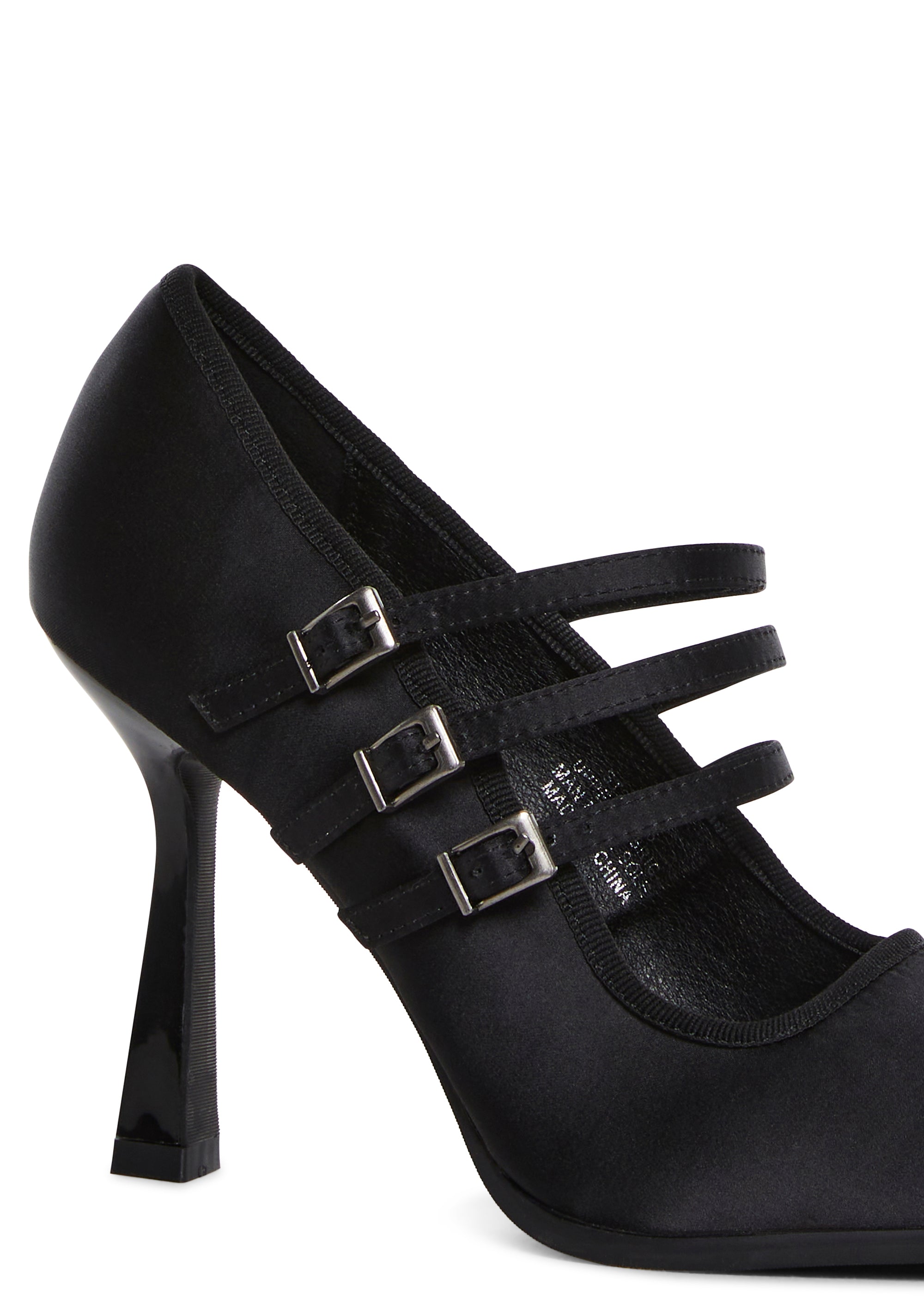 Alternative view of Triple Threat Pointed Toe Heels
