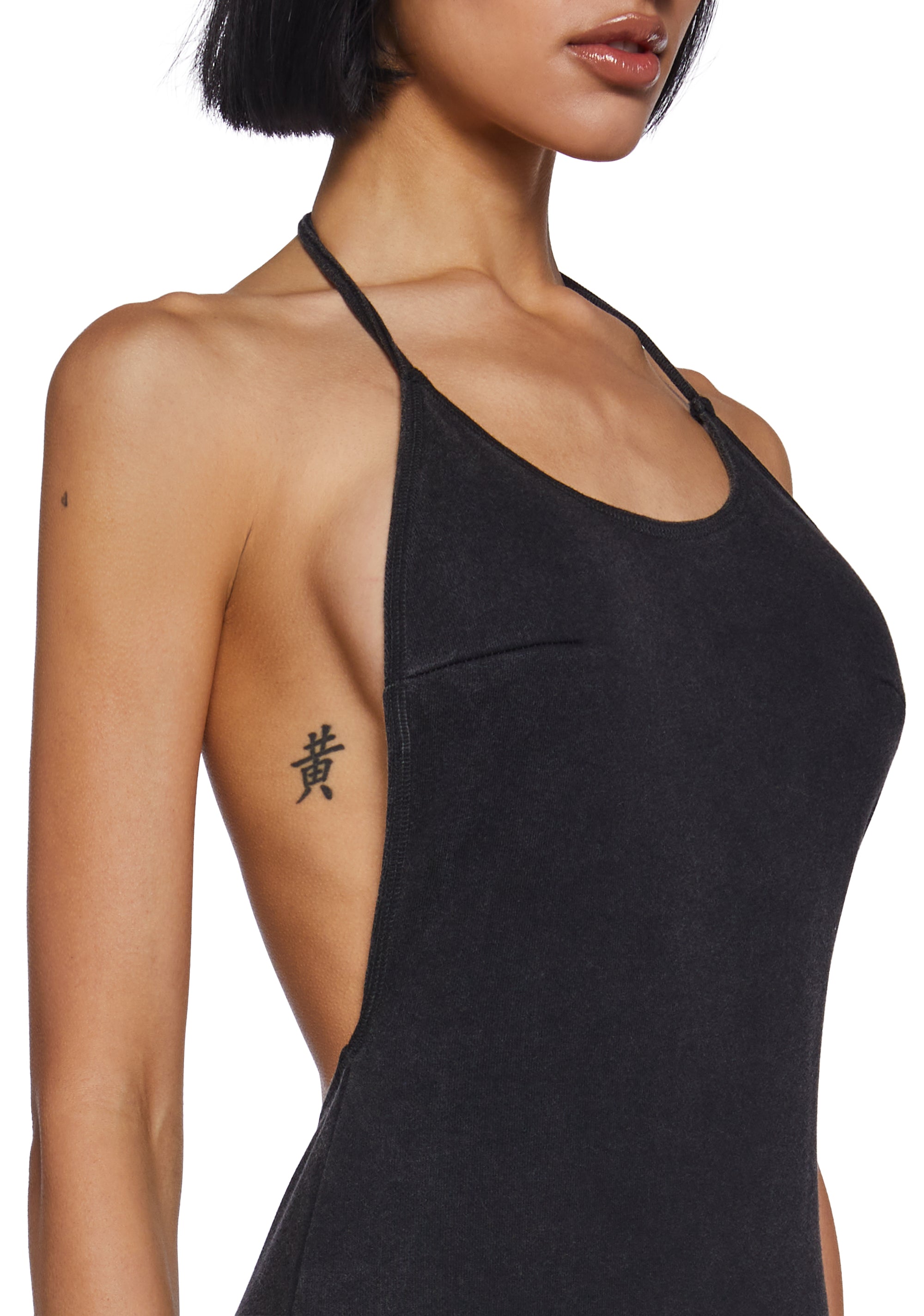 Like My Page Halter Dress - Image 5