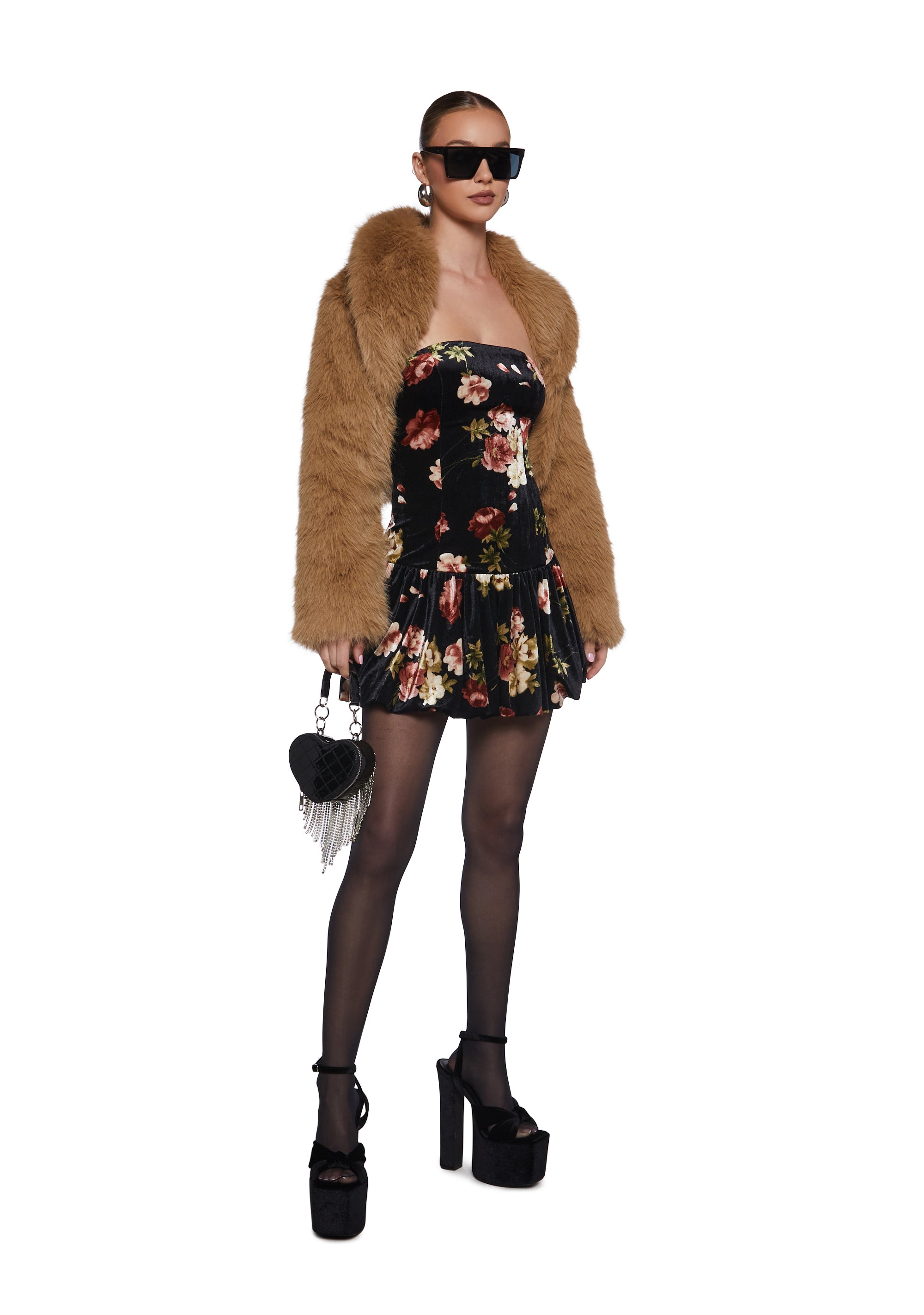 Fated Florals Mini Dress - Image 2