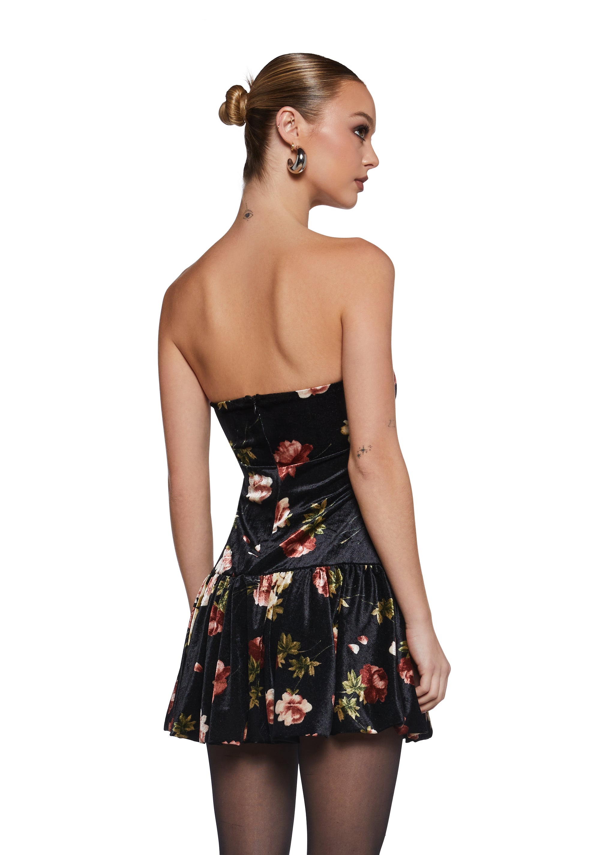 Fated Florals Mini Dress - Image 4