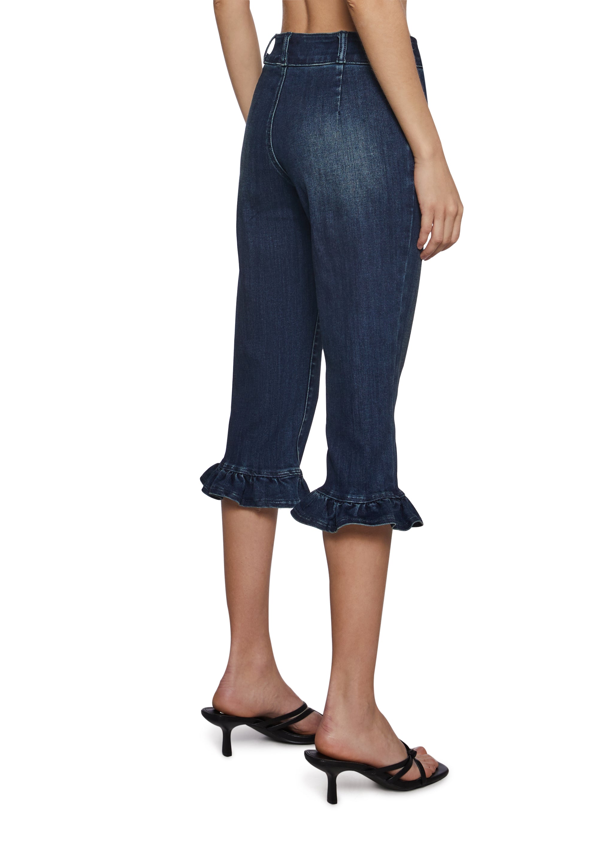 Summer Nites Capri Denim Pants - Image 4
