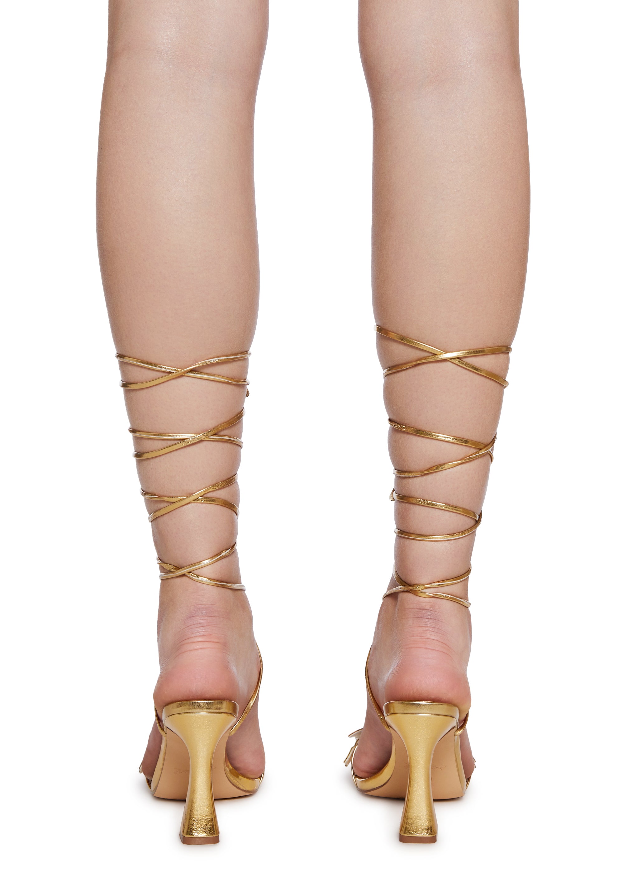 On Golden Wings Wrap Heels - Image 4
