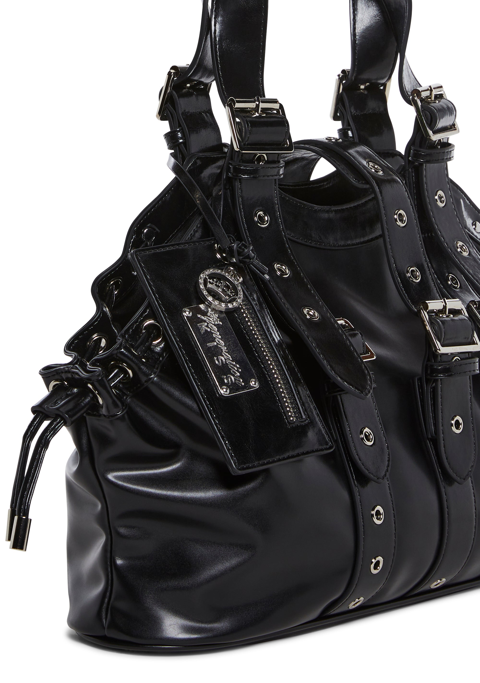 Amabel Shoulder Bag - Black - Image 5