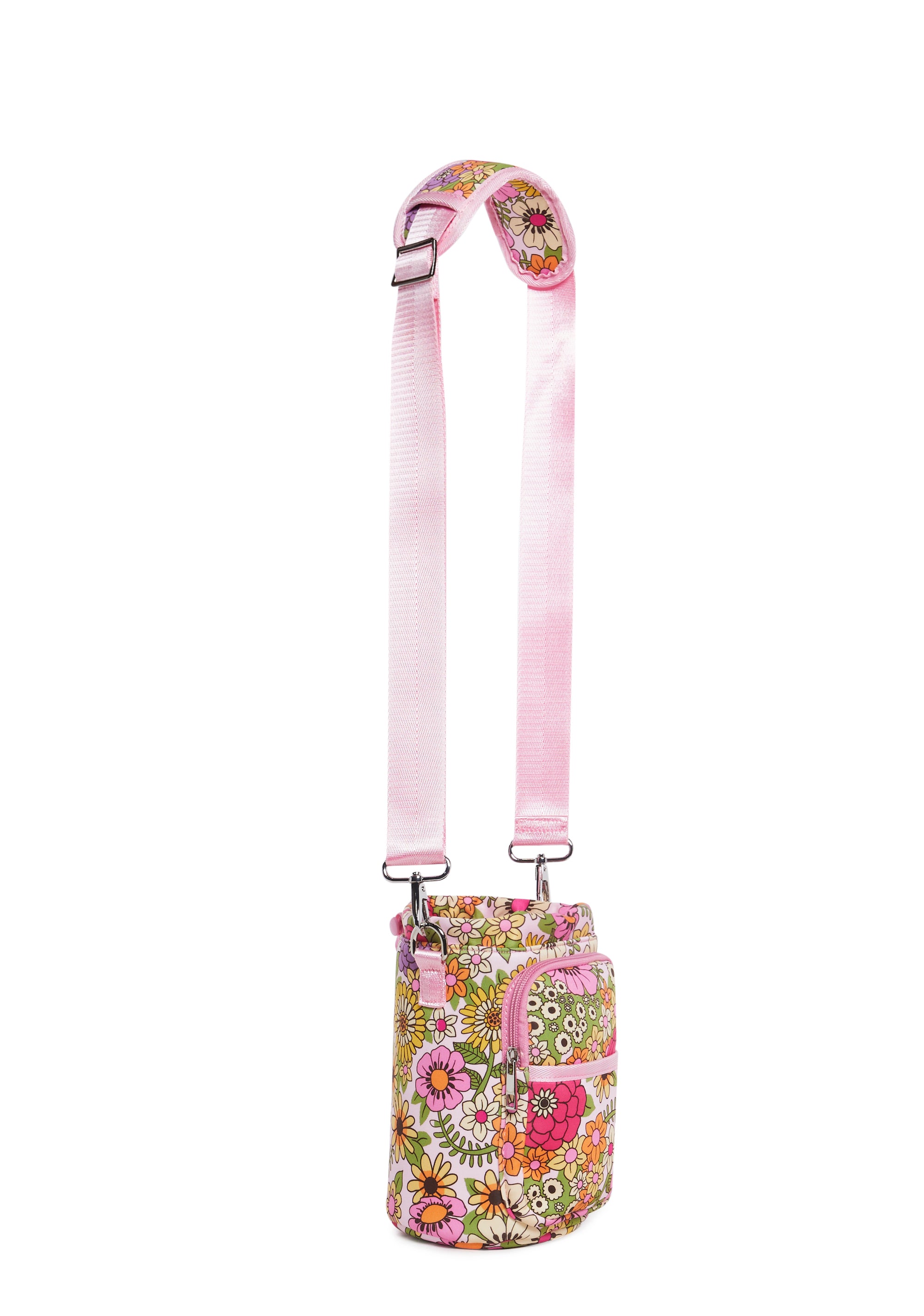 Swirling Flowers Water Bottle Carrier - Image 3