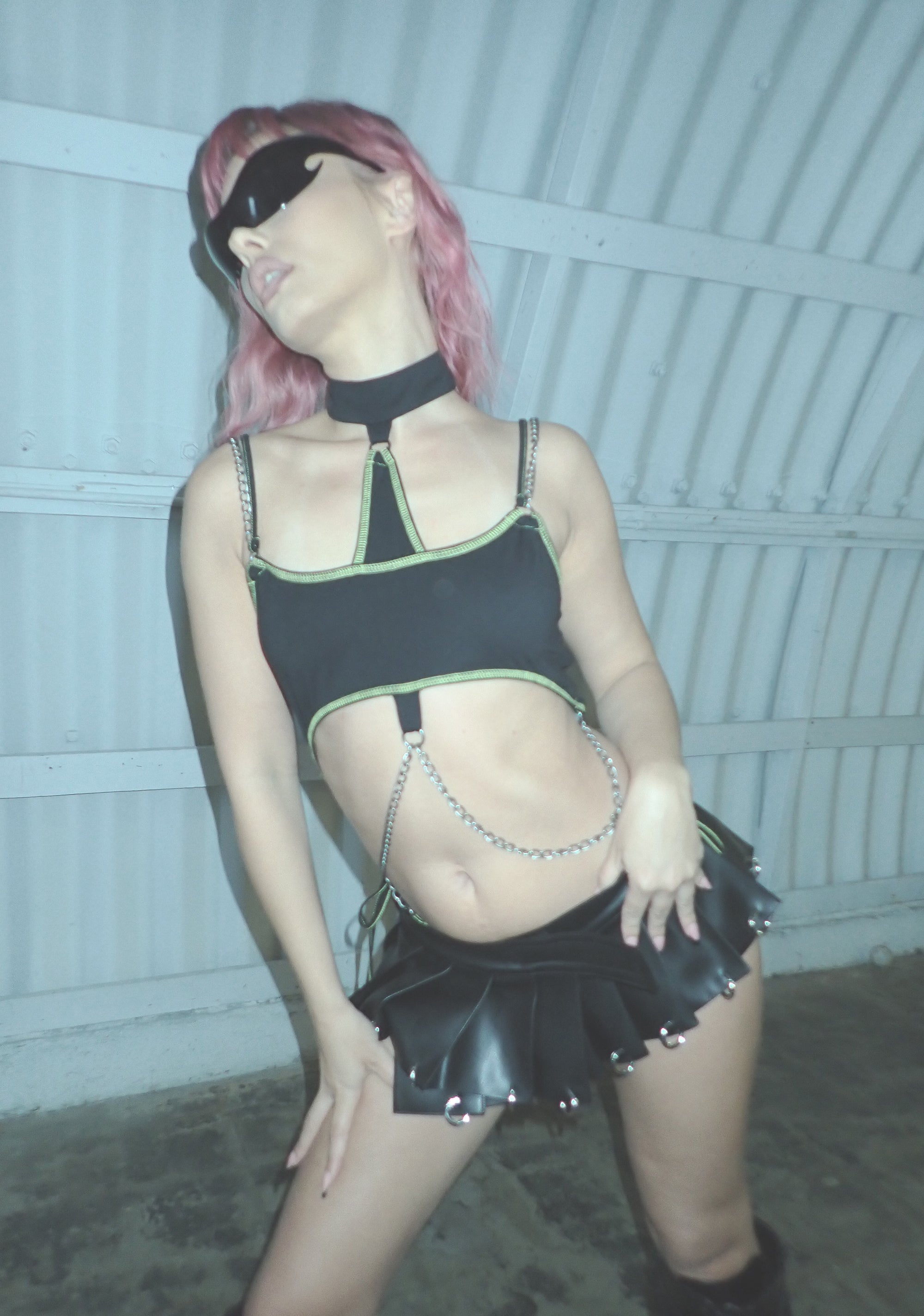 Bpm Romance Bodysuit With Chains - Image 6