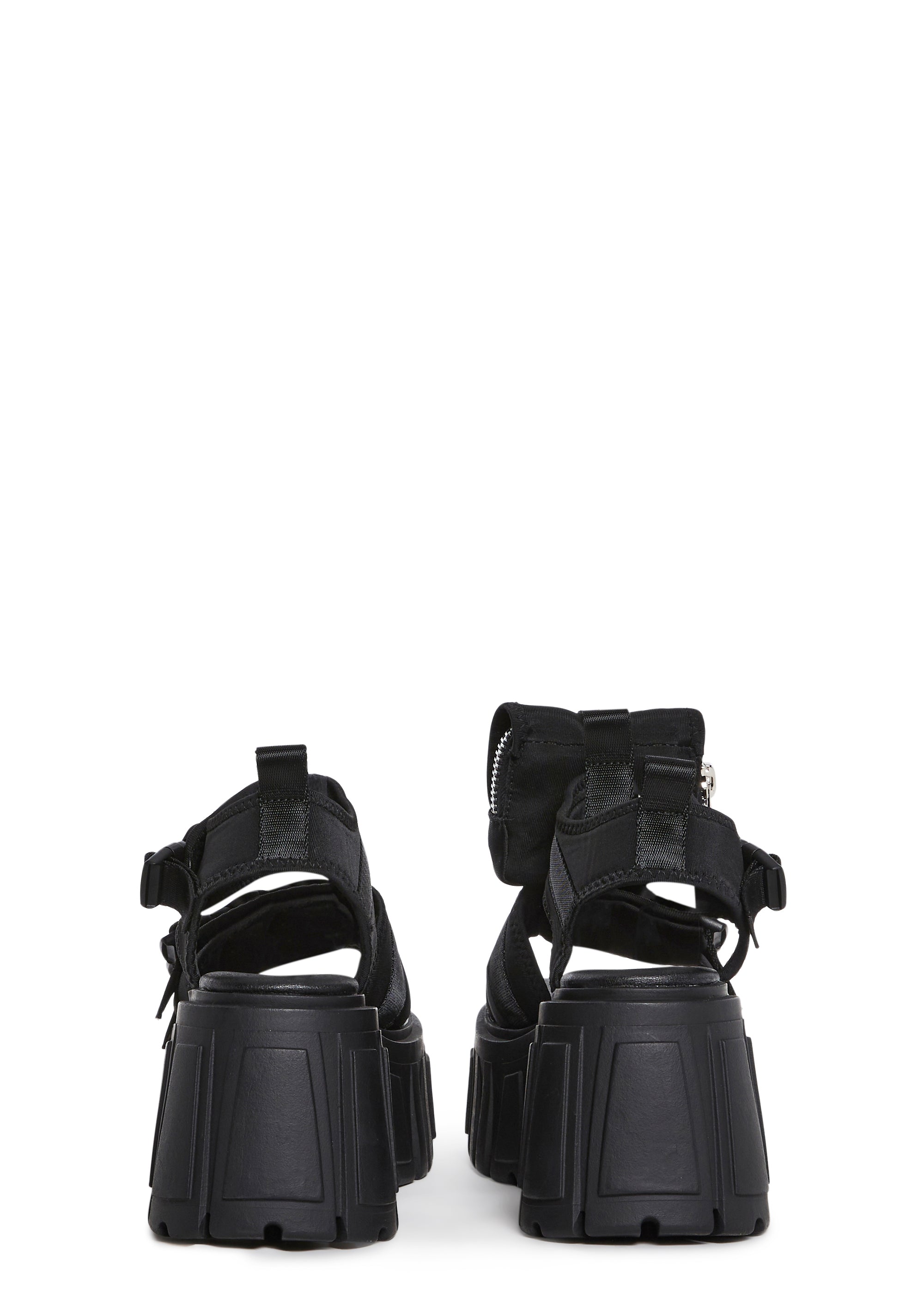 Utopia Platform Sandals - Black - Image 4
