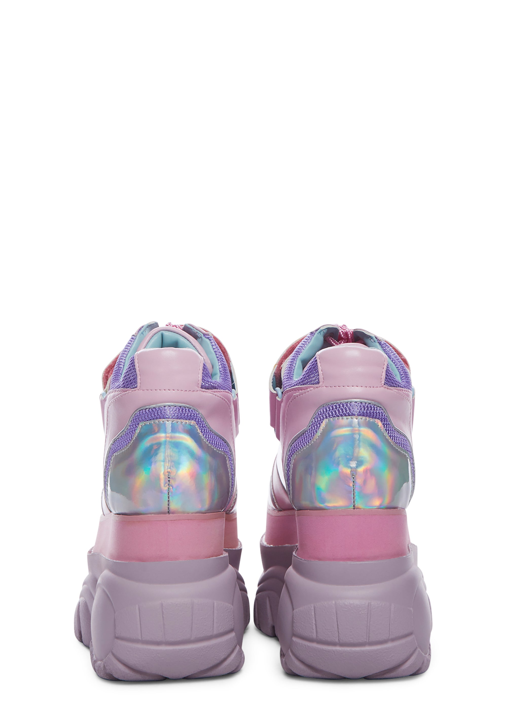 Fairywalker Platform Sneakers - Holographic - Image 4