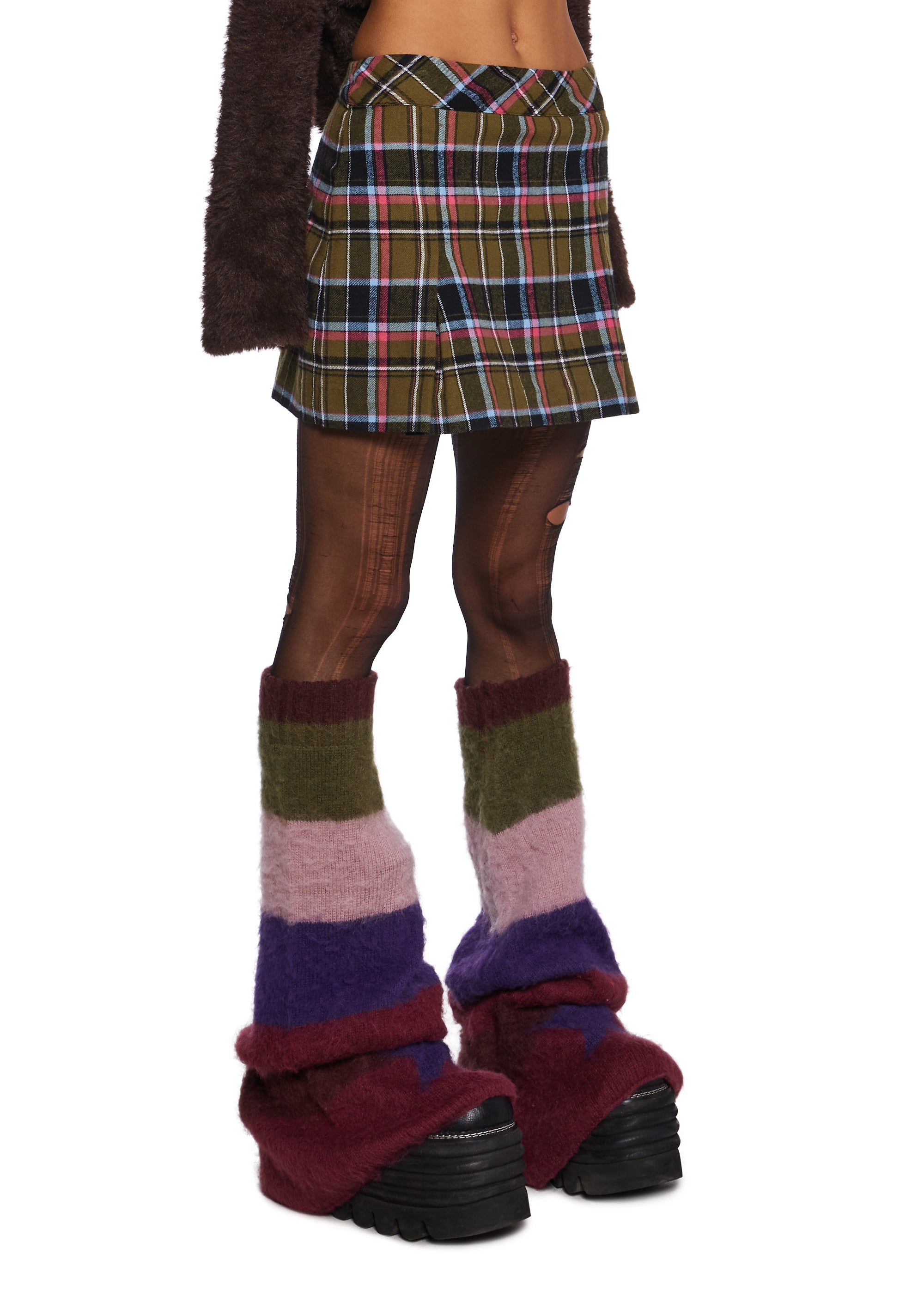 Sage Miss Nonconformist Mini Skirt - Image 3