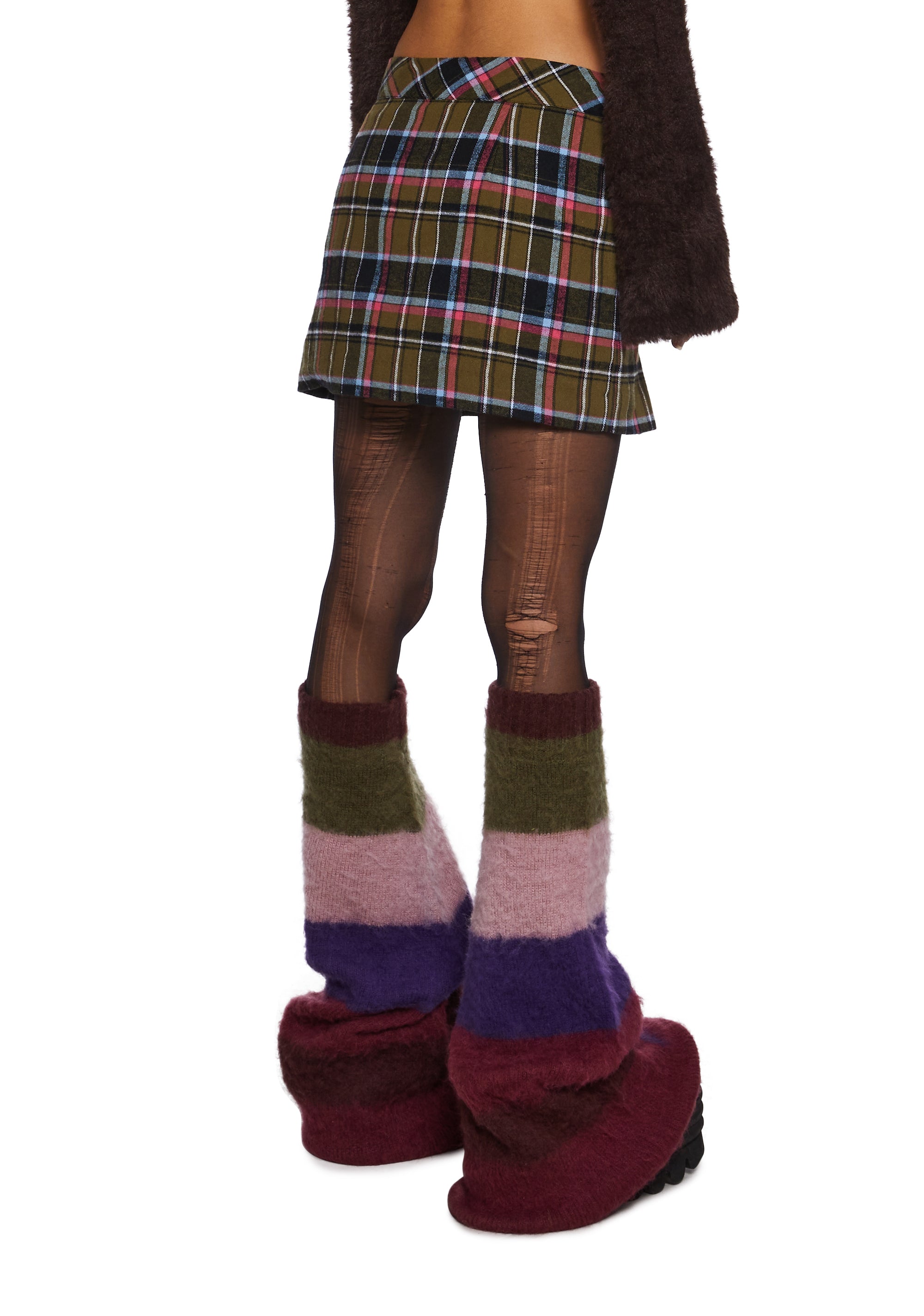 Sage Miss Nonconformist Mini Skirt - Image 4