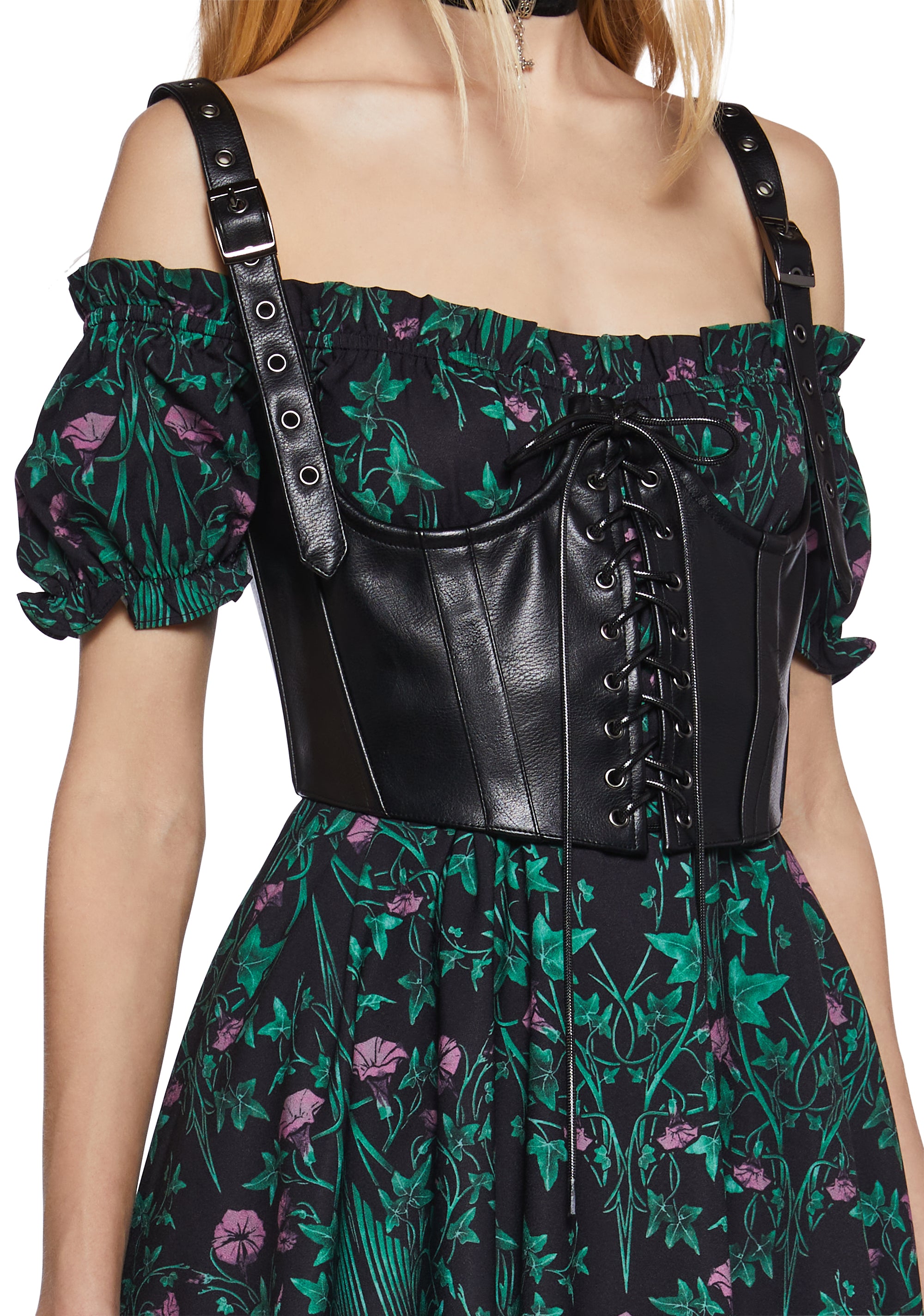 Herbal Magic Mini Dress - Image 5