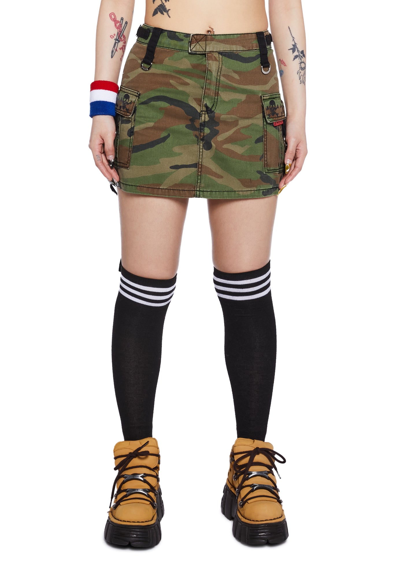 Cargo Pocket Skirt