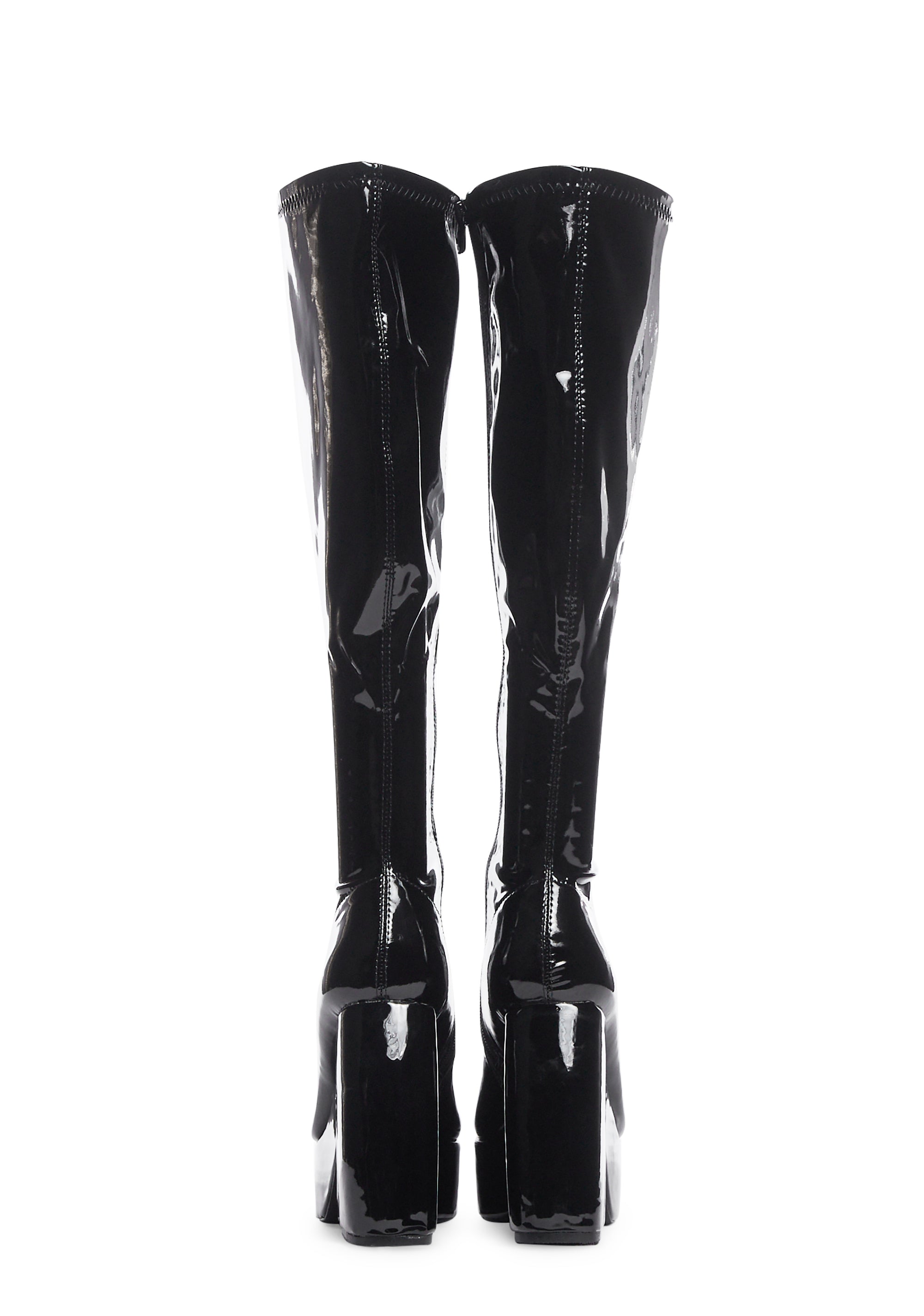 Wicked Head Versus Heart Platform Boots - Image 4