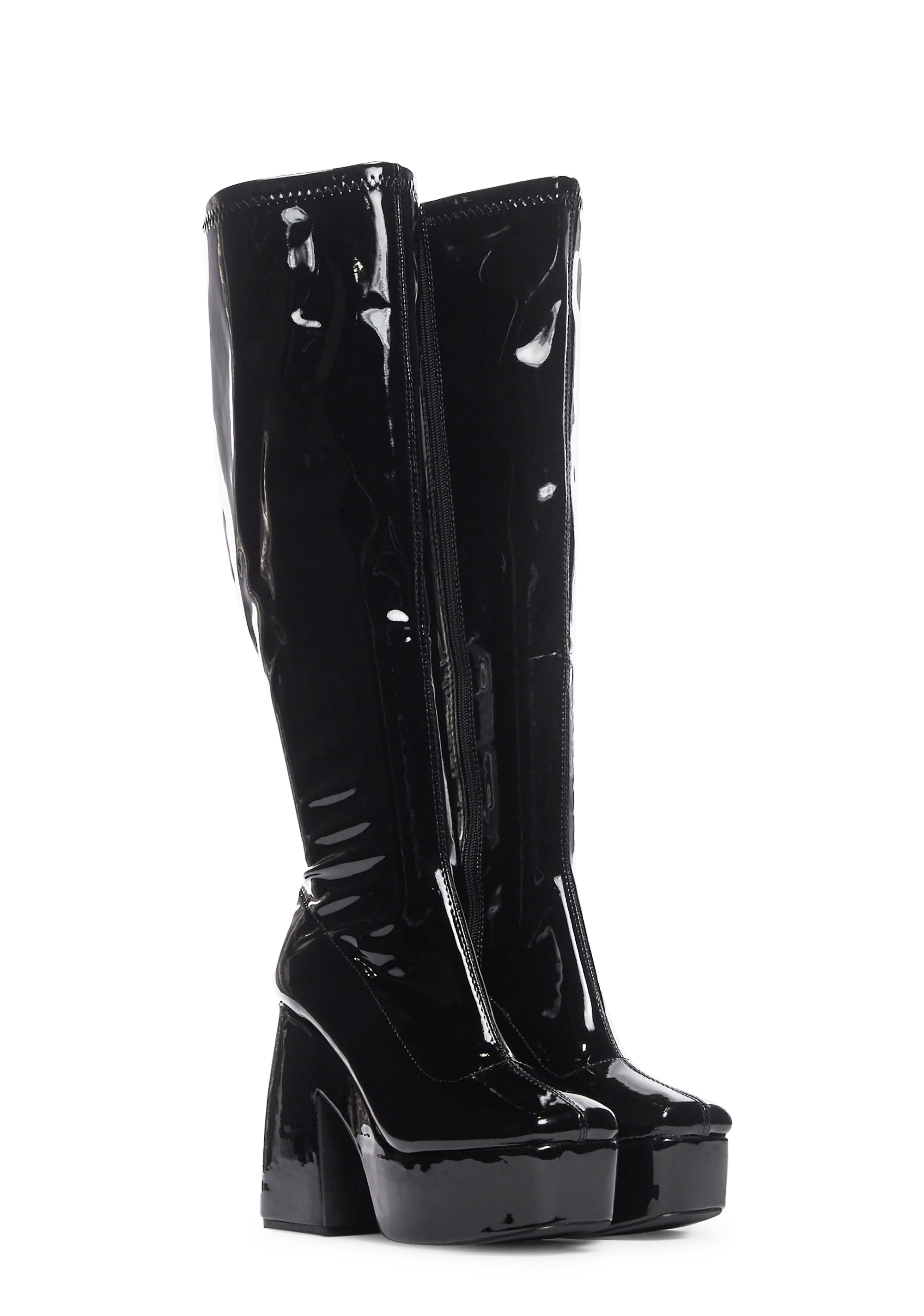 Wicked Head Versus Heart Platform Boots - Image 3