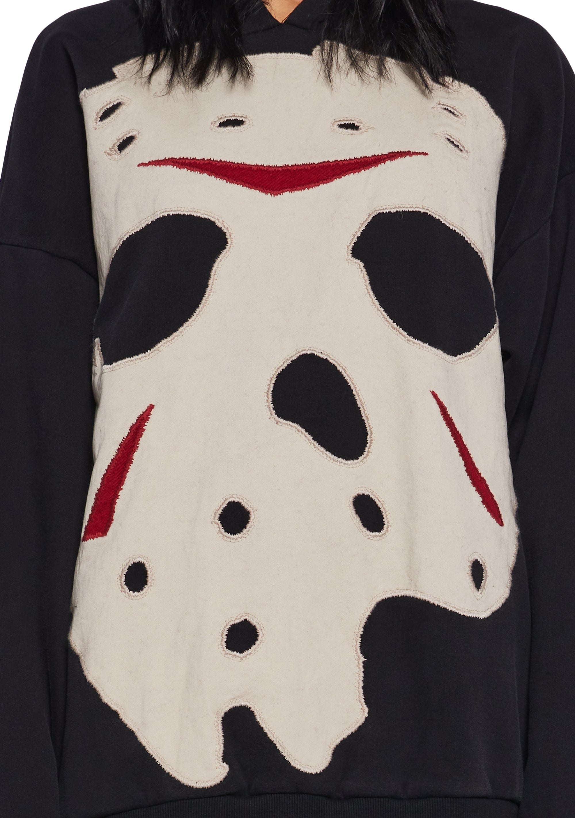 Vile Voorhees Oversized Hoodie - Image 4
