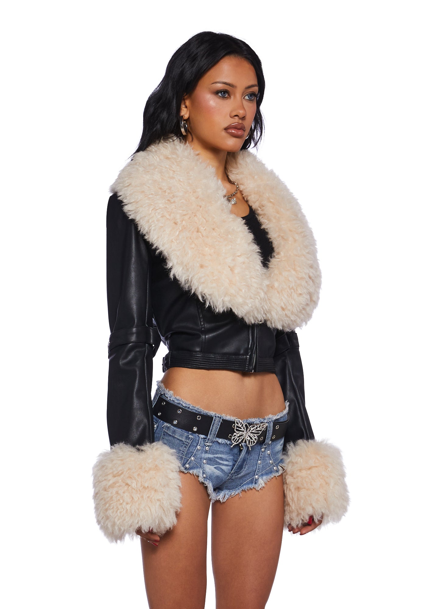Covet Moto Jacket - Black - Image 3