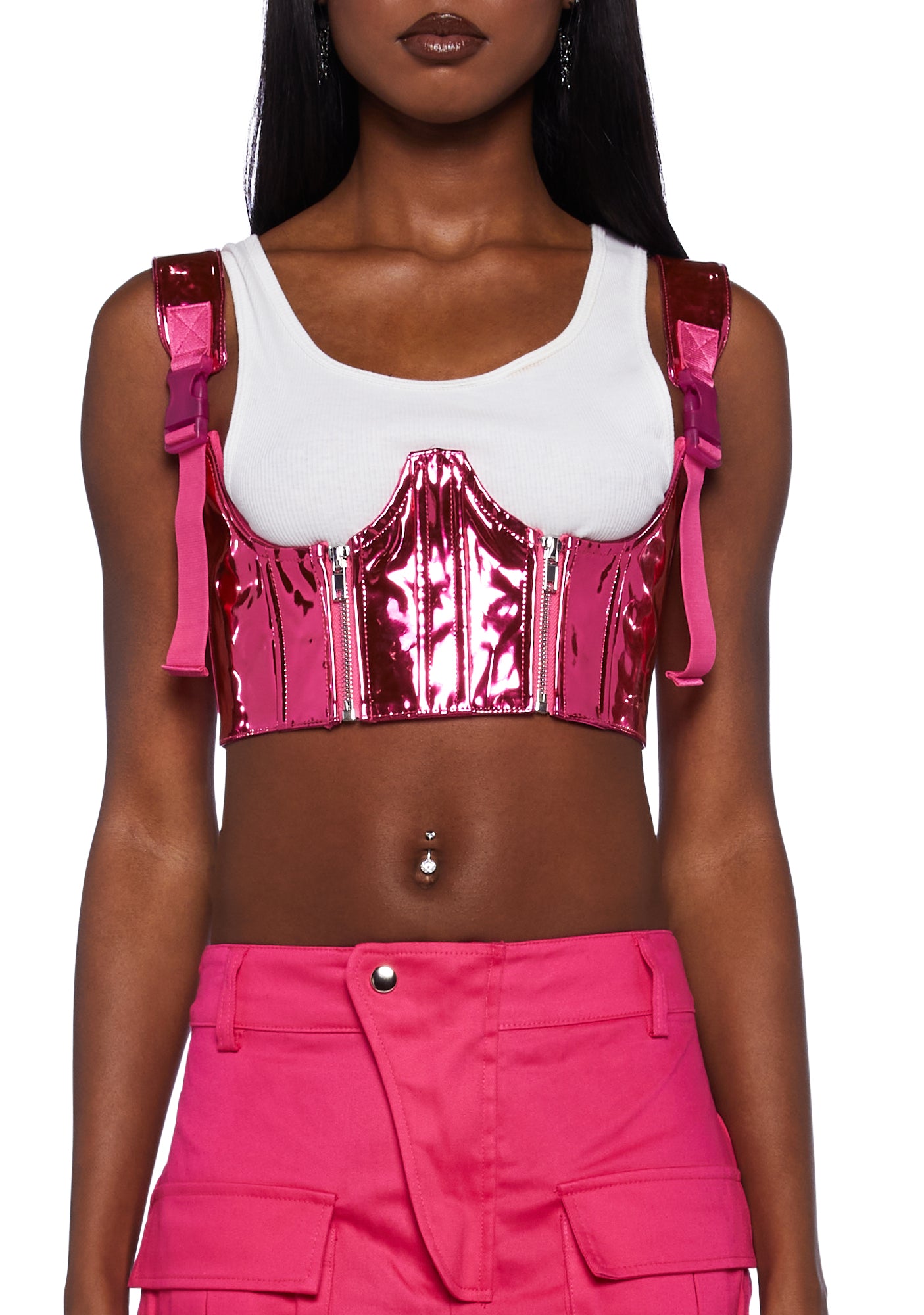 My Type Underbust Corset- Pink - Image 5