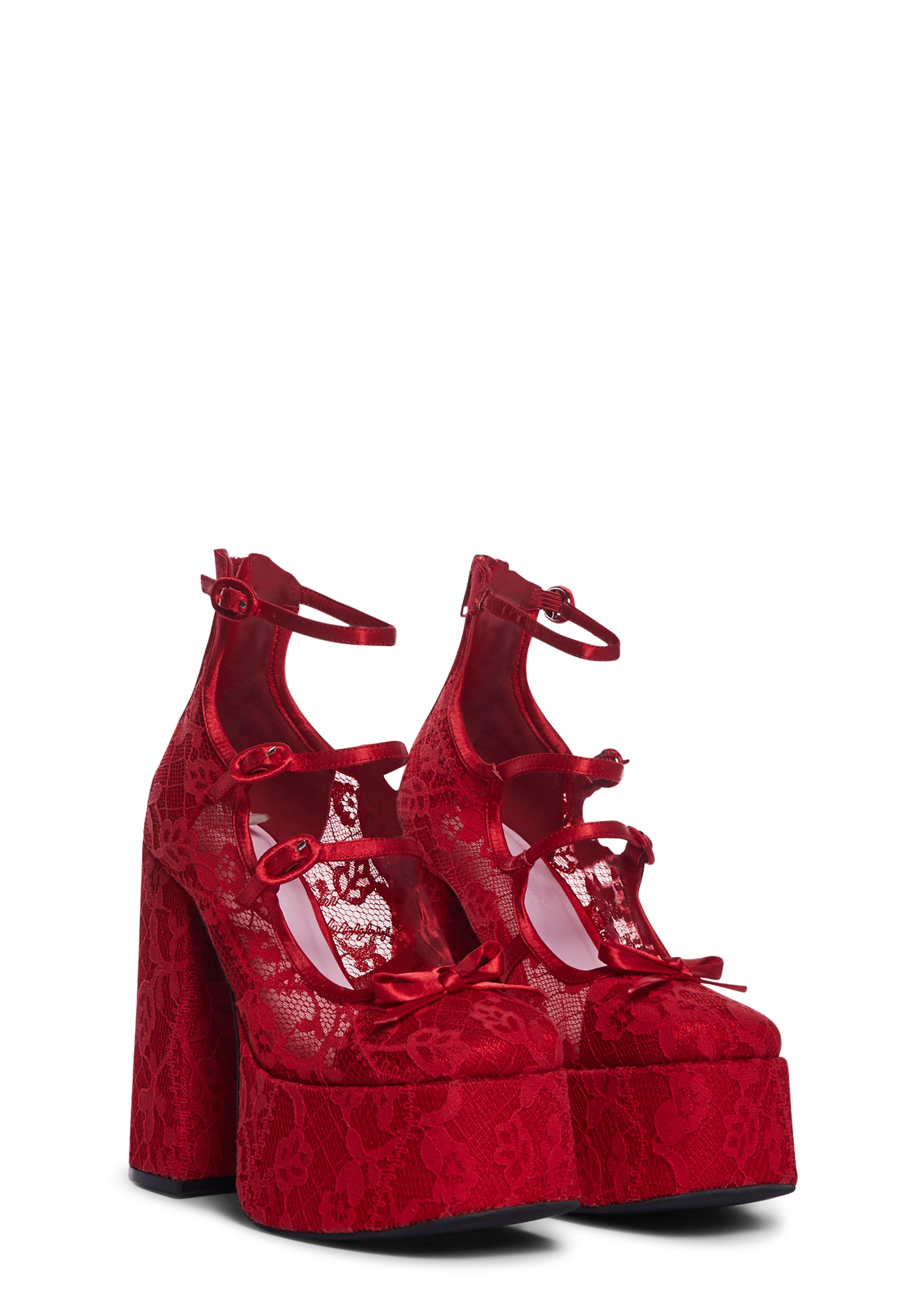 Love Smiling Melody Platform Heels - Image 4