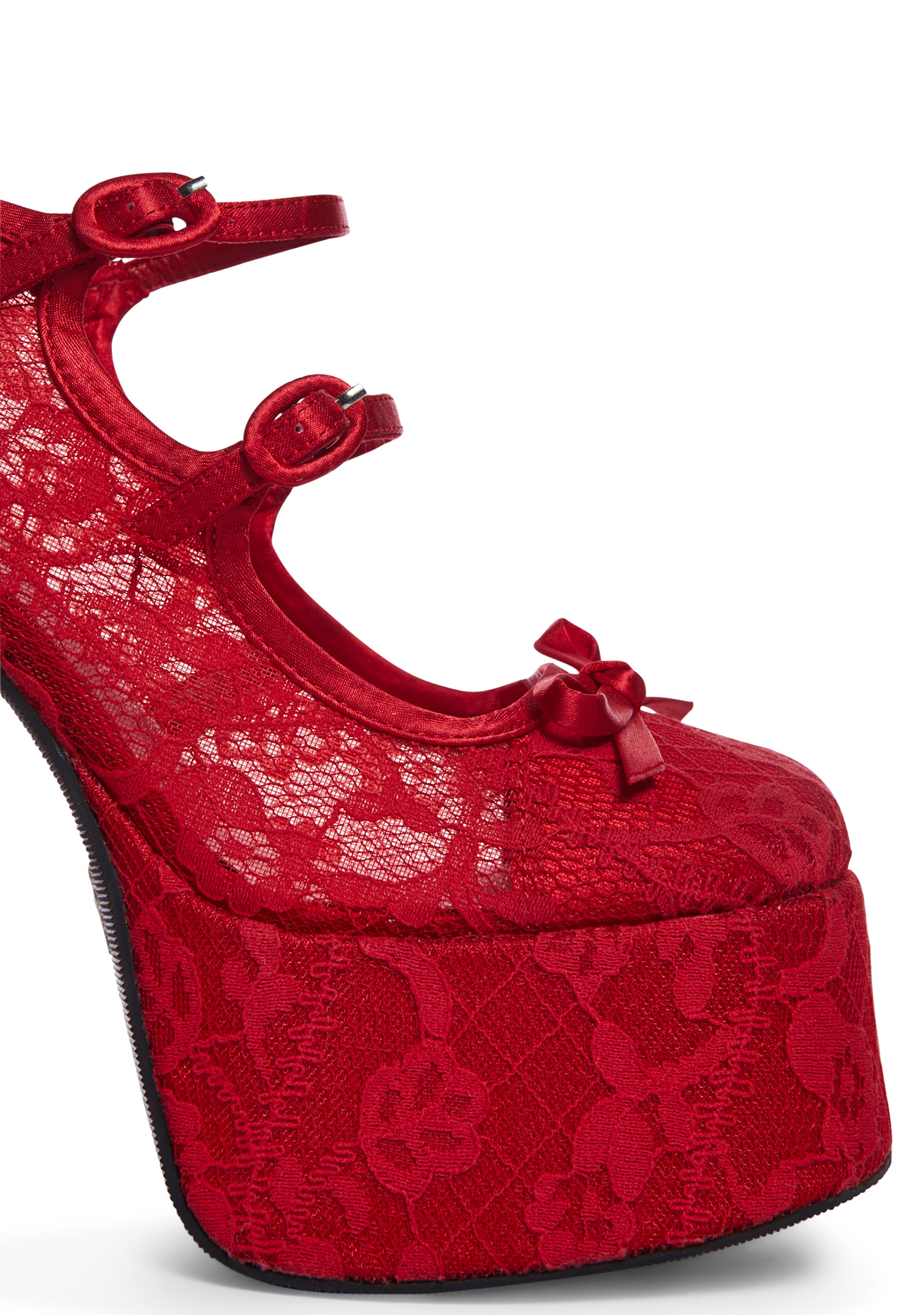 Love Smiling Melody Platform Heels - Image 3