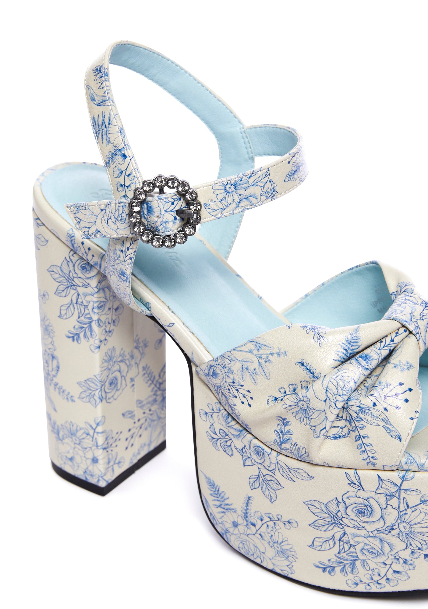 Alternative view of Love At Every Corner Platform Heels - White