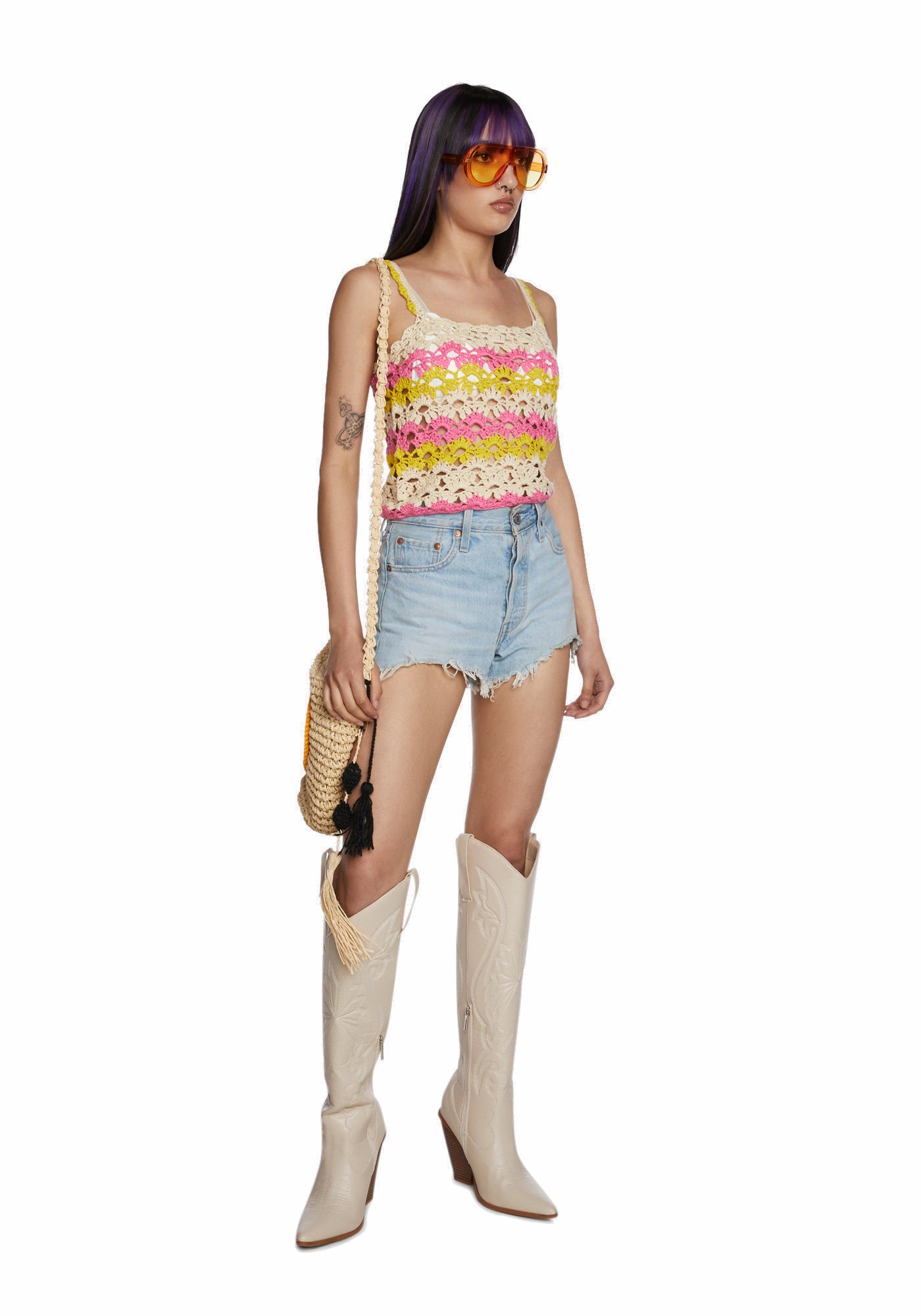Easy Daze Crochet Tank - Image 2