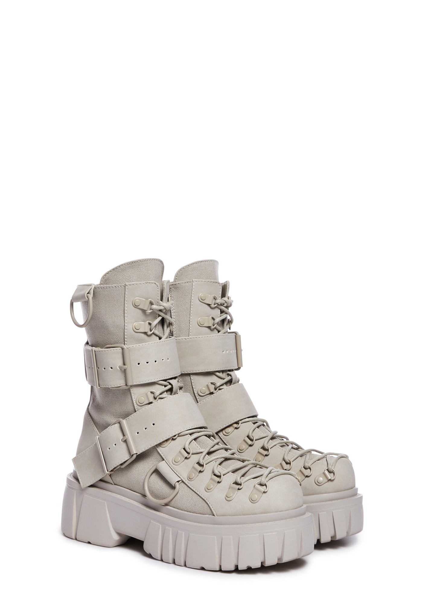 Low Traitor Boots - Light Gray - Image 3