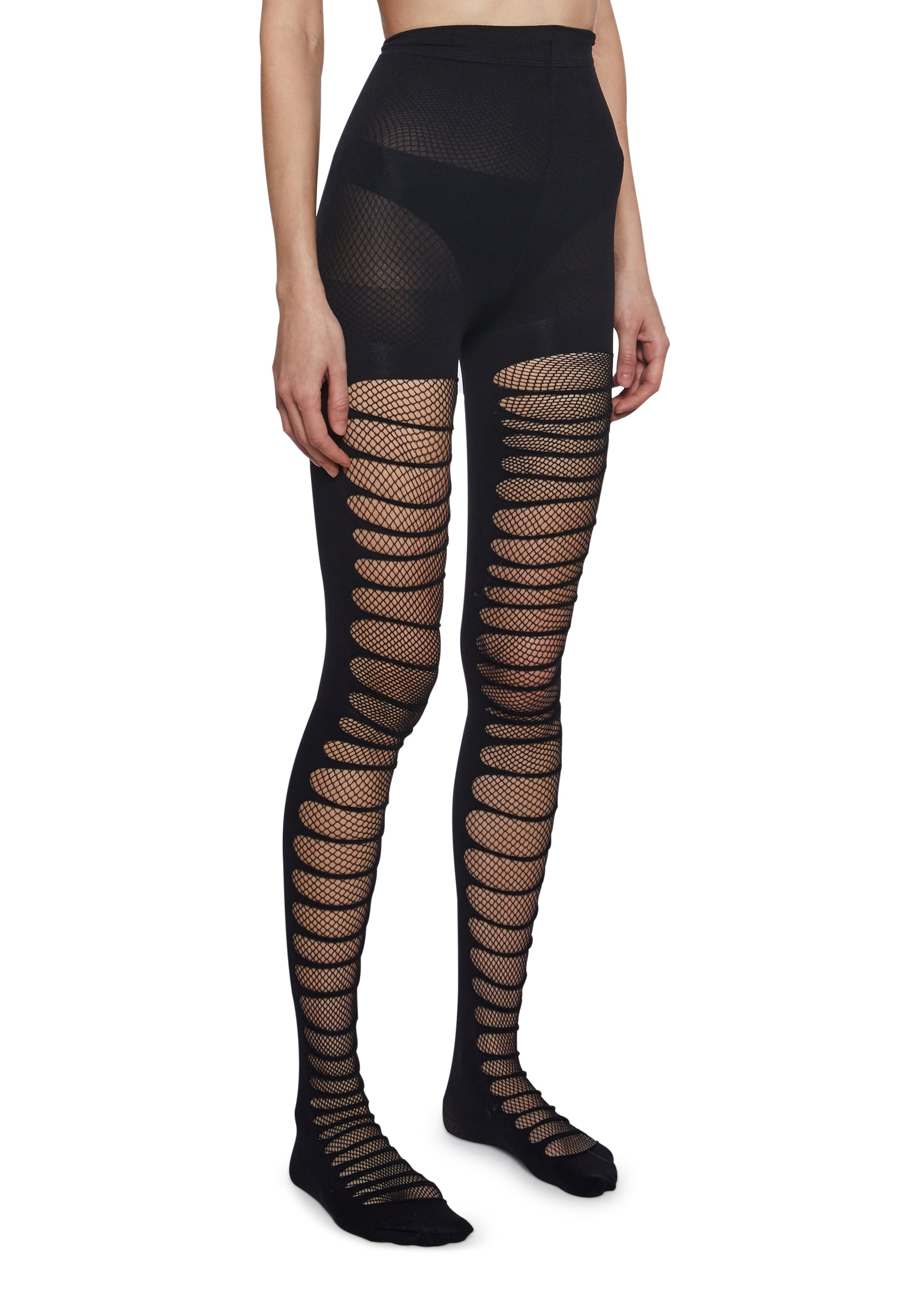 Sweet Disaster Fishnet Tights - Image 2